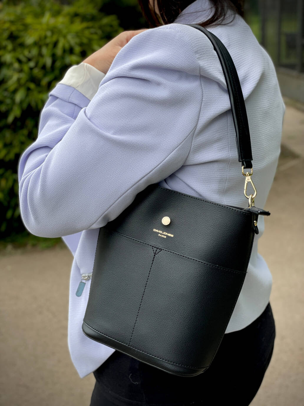 Pu Leather Top-handle Bag, Women's David Jones Bags