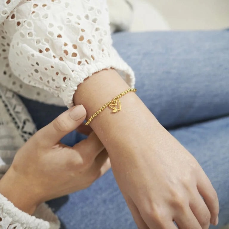 Joma Jewellery - Golden Glow "A Little Wonderful Mum" Bracelet - Gold