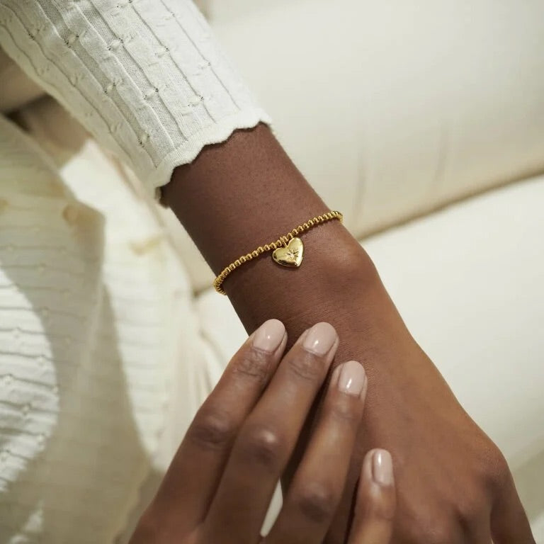 Joma Jewellery - Golden Glow "A Little Heart of Gold" Bracelet - Gold