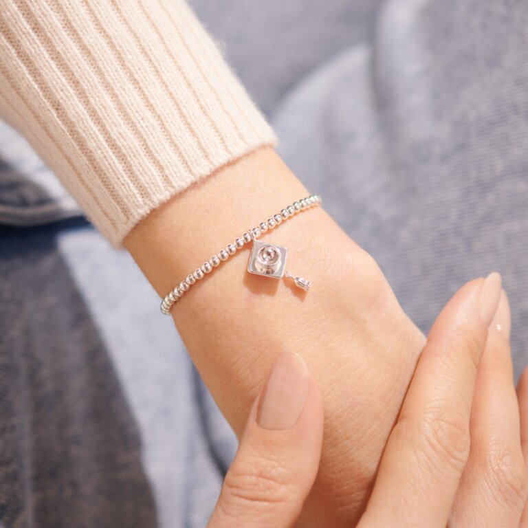 Joma Jewellery - 'A Little Con-Grad-Ulations' Bracelet