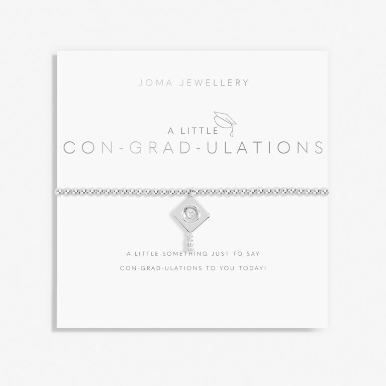 Joma Jewellery - 'A Little Con-Grad-Ulations' Bracelet