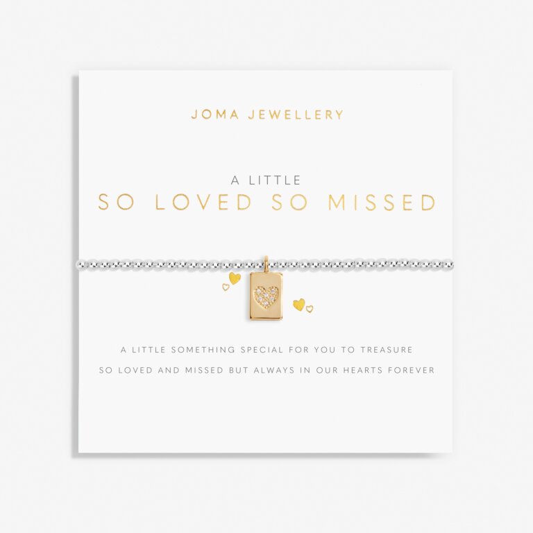Joma Jewellery - 'A Little So Loved So Missed' Bracelet