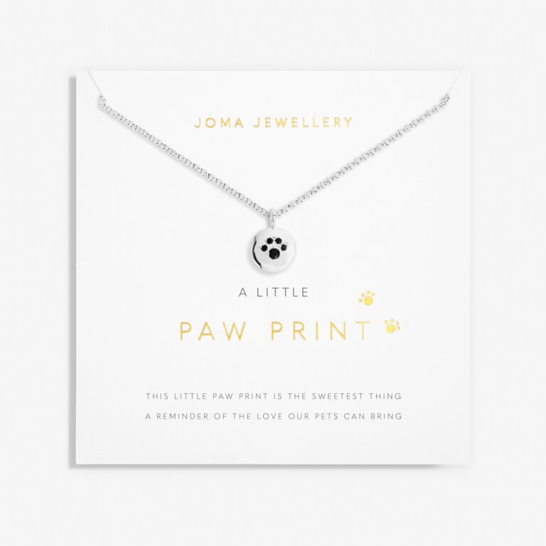Joma Jewellery - 'A Little Paw Print' Necklace