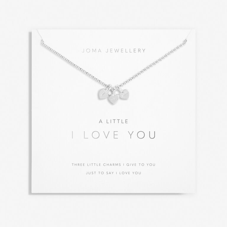 Joma Jewellery - 'A Little I Love You' Necklace