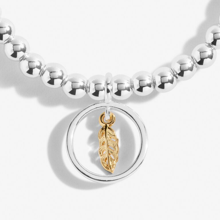 Joma Jewellery - Beautifully Boxed - "Feathers Appear When Loved Ones Are Near" Bracelet