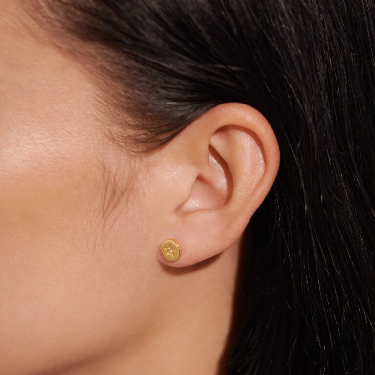 Joma Jewellery Beautifully Boxed 'Just for You' Earrings - Gold