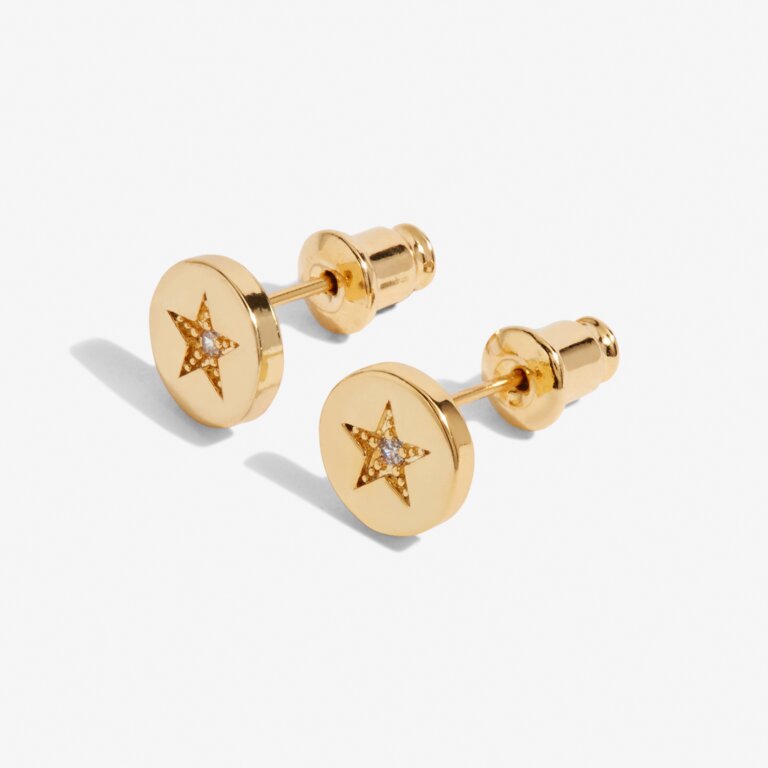 Joma Jewellery Beautifully Boxed 'Just for You' Earrings - Gold