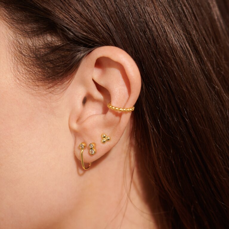 Joma Jewellery - Stacks of Style CZ Earrings Multi Set - Gold