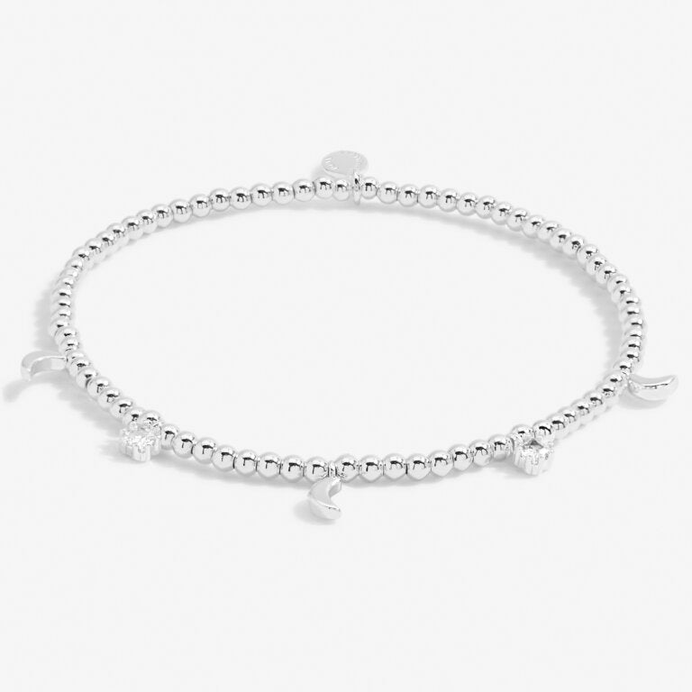 Joma Jewellery - Stacks of Style CZ Crystal & Moon Set of 2 Necklaces - Silver