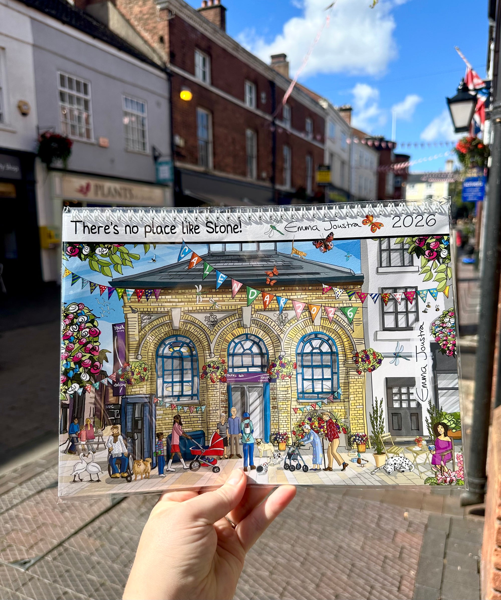 Emma Joustra 2026 Calendar - There’s no place like Stone