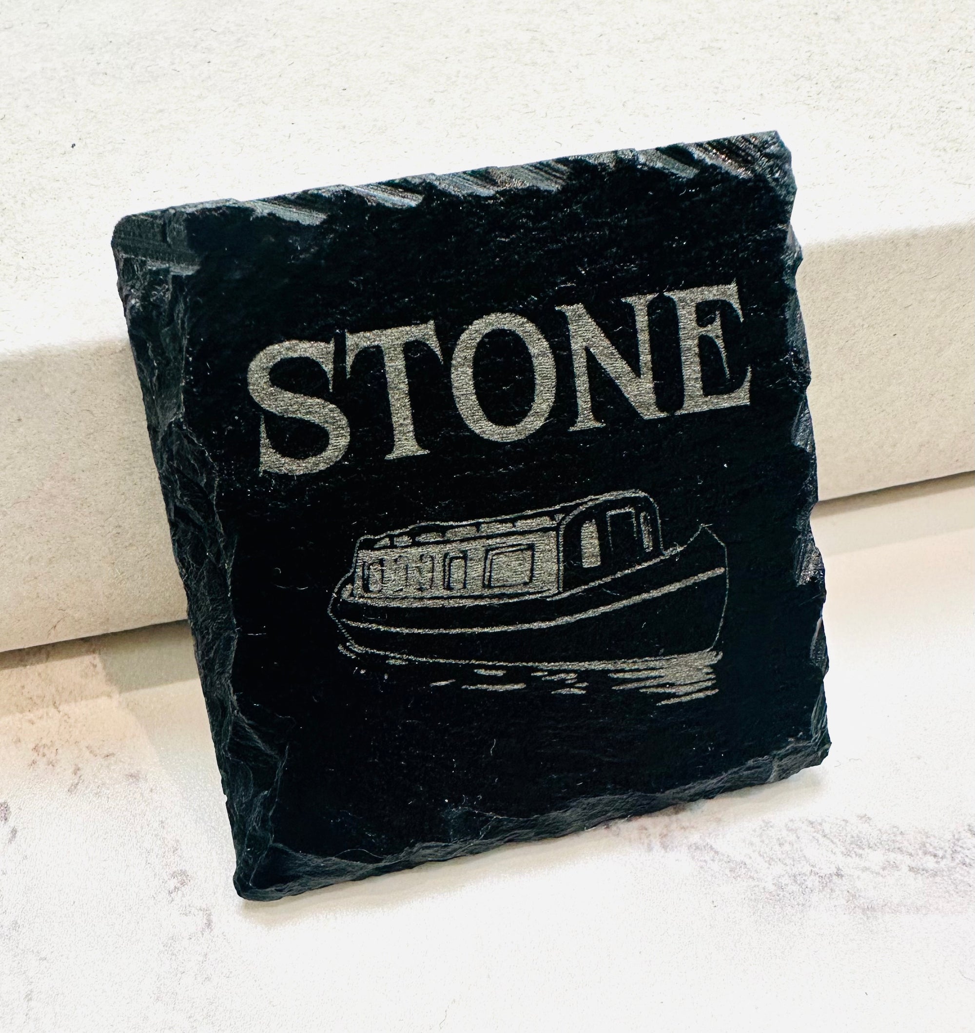 Stone Canal Boat Slate Mini MAGENT