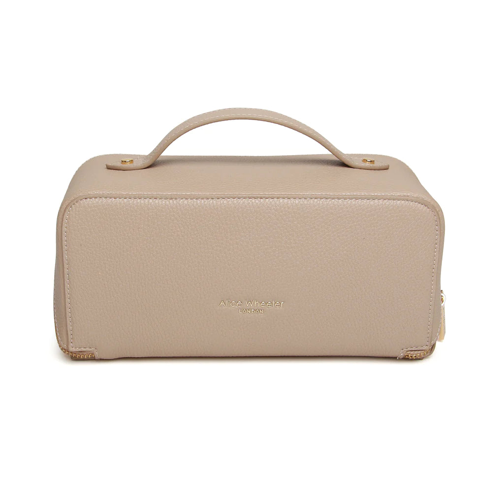 Alice Wheeler Stone Train Beauty Case - Medium
