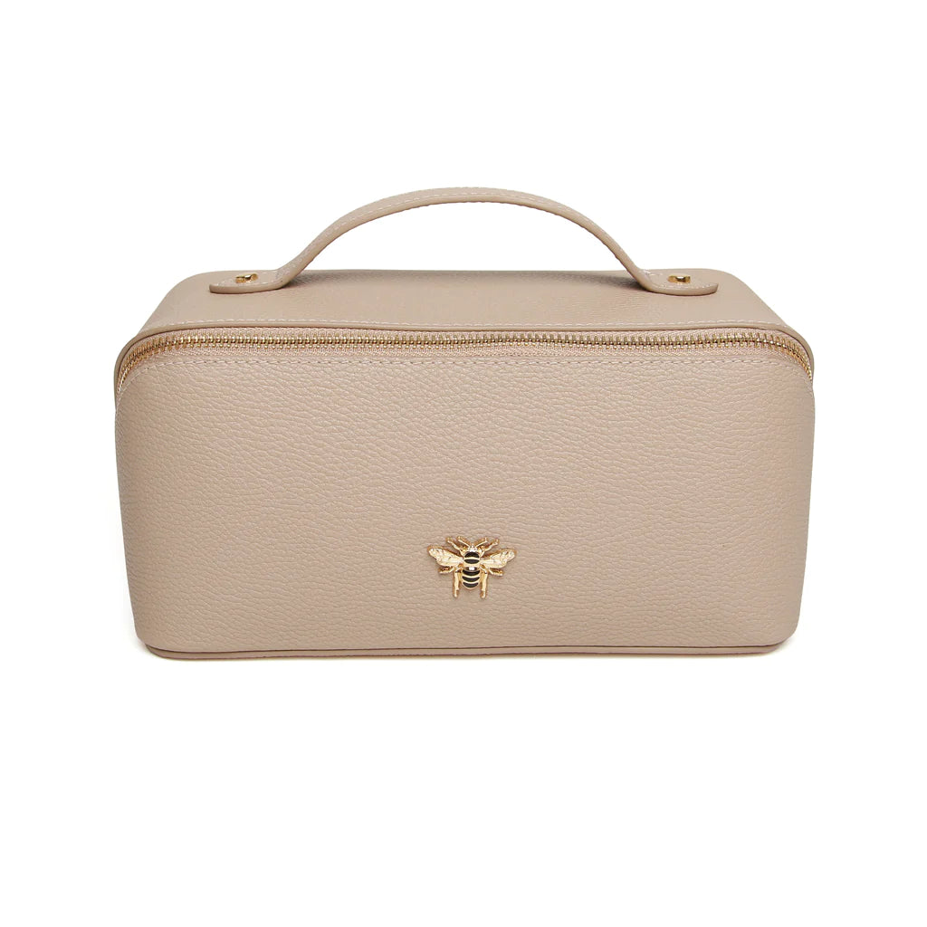 Alice Wheeler Stone Train Beauty Case - Medium