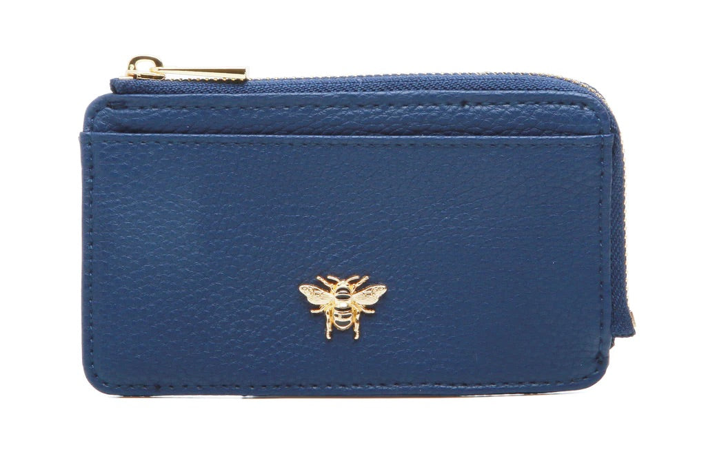 Alice Wheeler Navy Bath Coin Purse