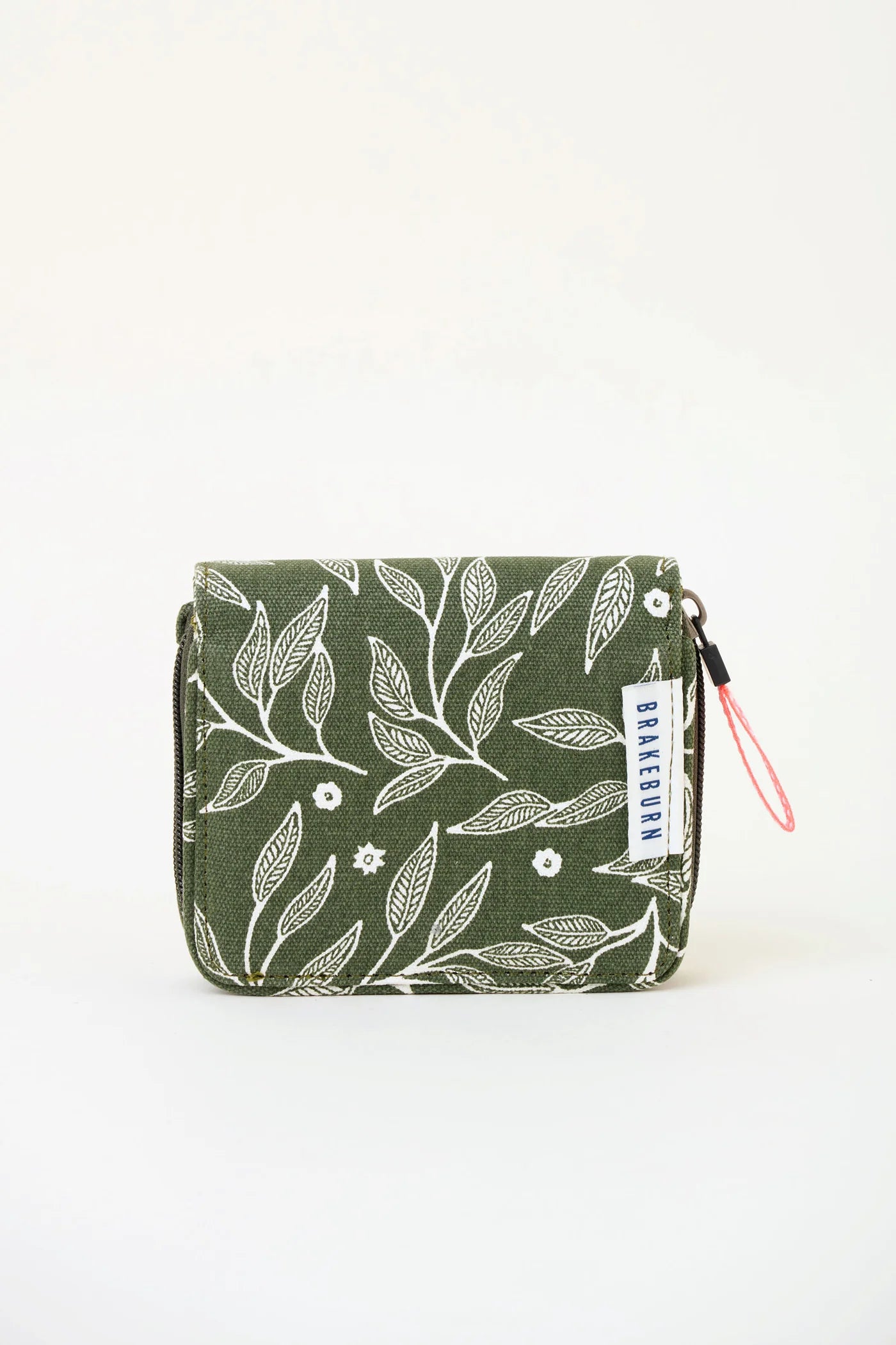 Brakeburn Orchard Leaf Compact Purse Green Jolu Accessories