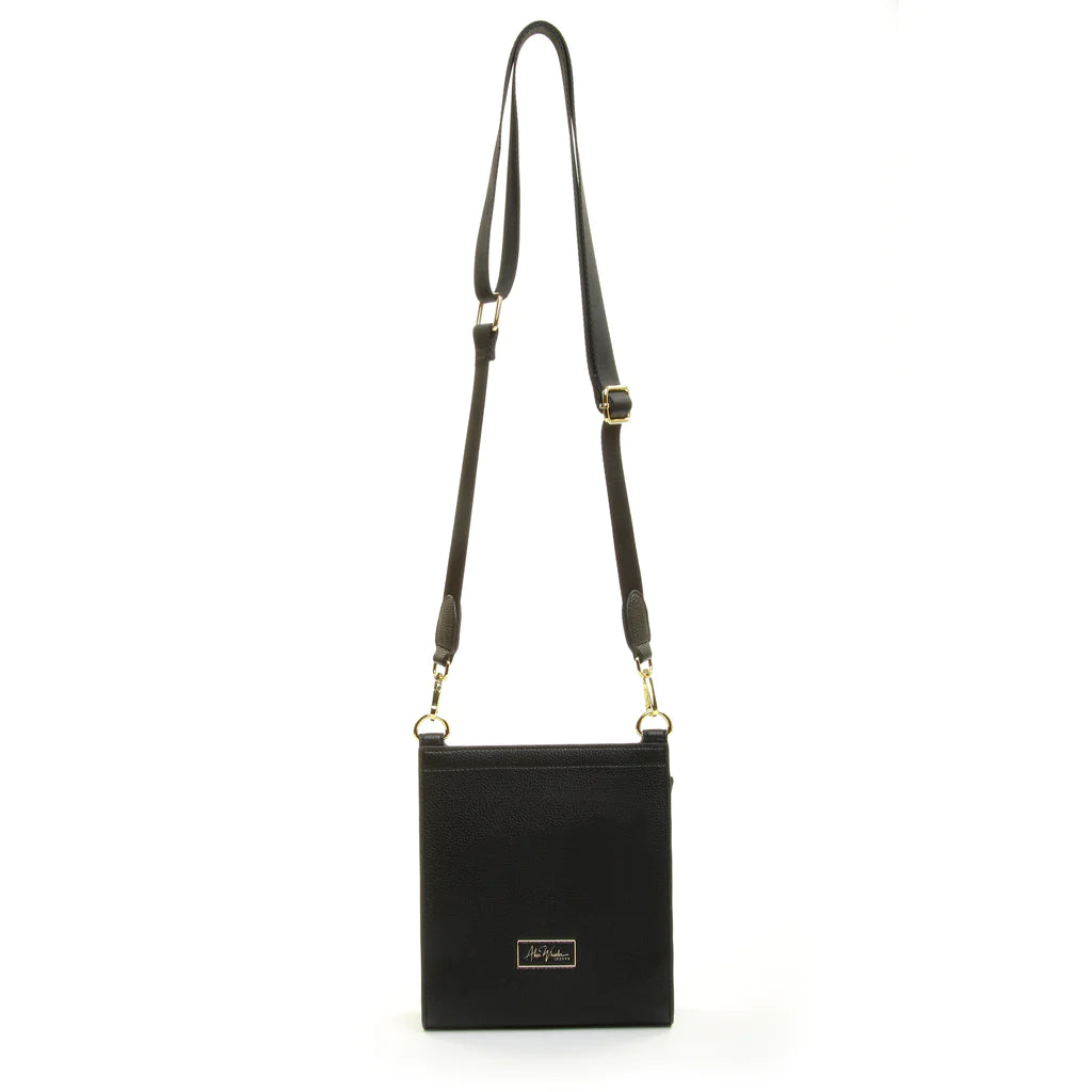 Alice Wheeler Black Small Bloomsbury Crossbody Bag