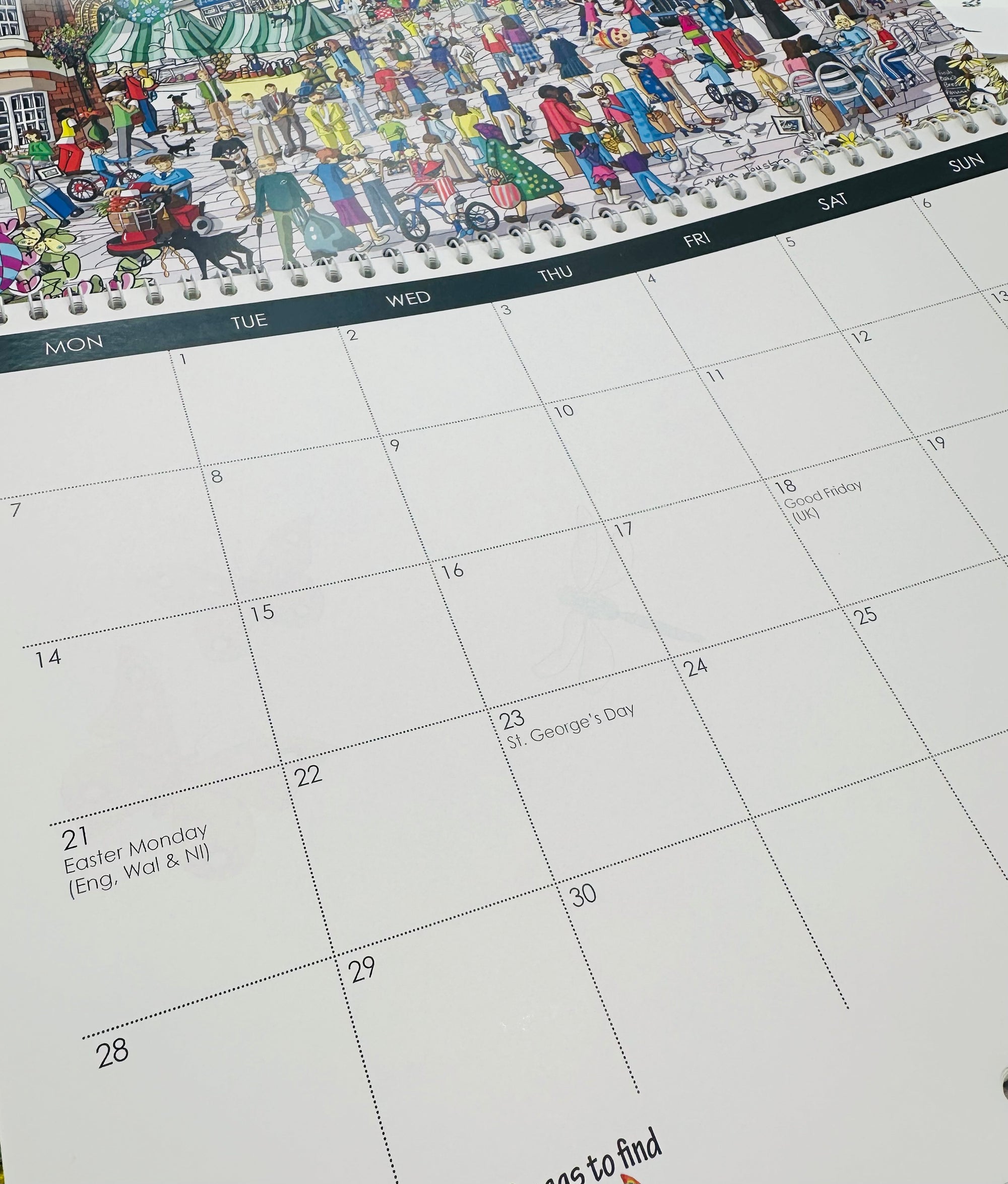 Emma Joustra 2025 Calendar - There’s no place like Stone