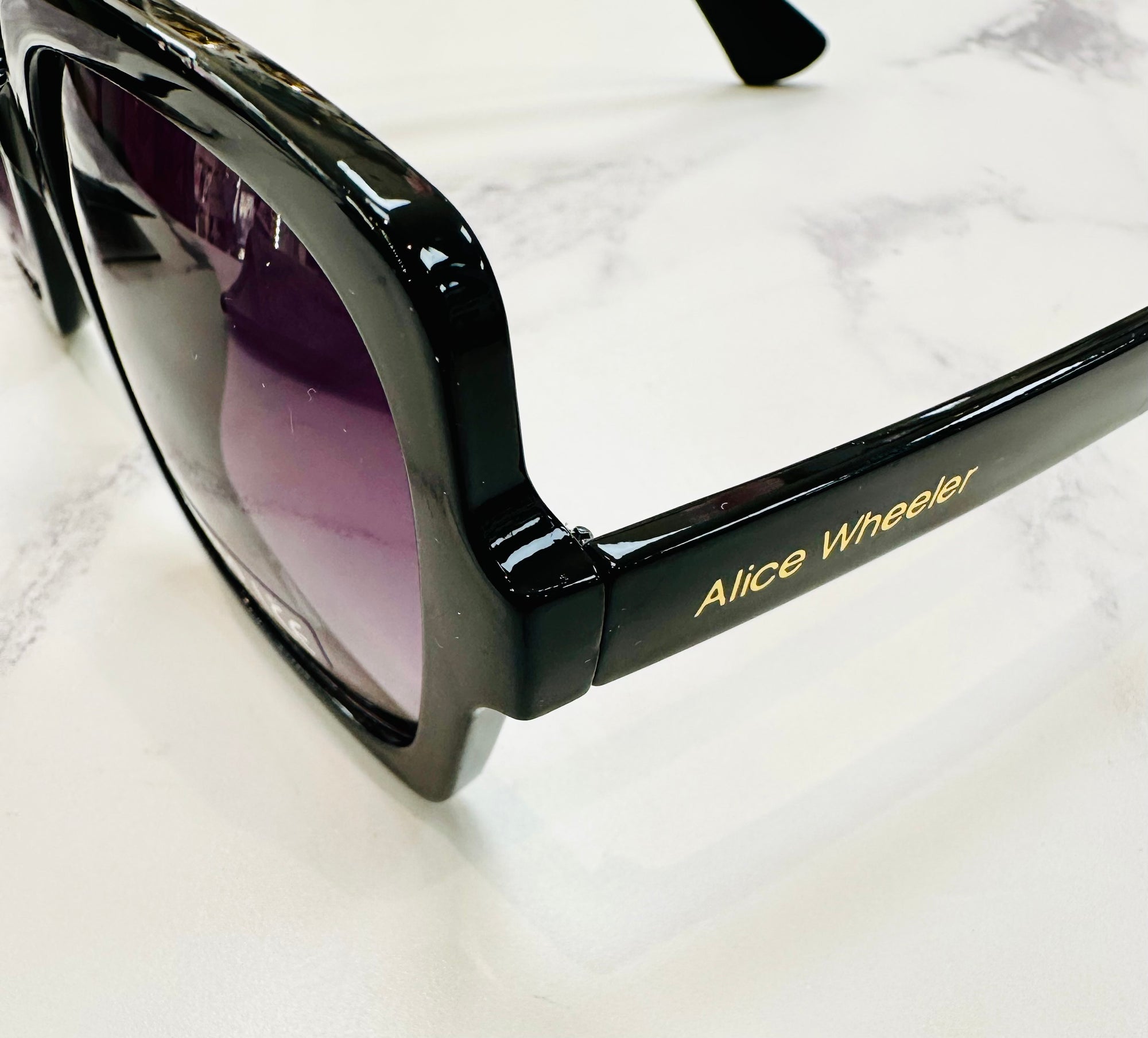 Alice Wheeler Channing Sunglasses - Black