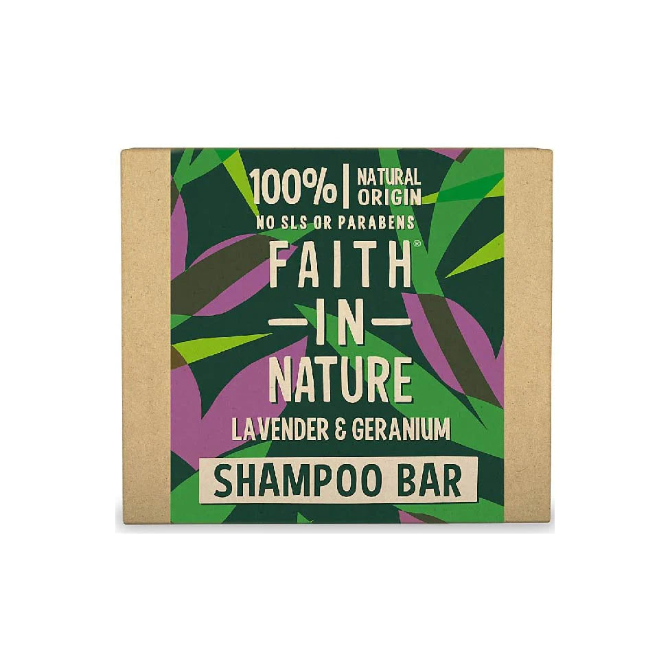 Faith in Nature Lavender & Geranium Shampoo Bar