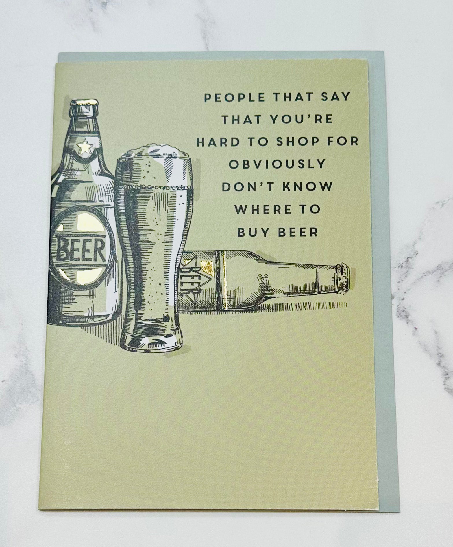 Where to Buy Beer Birthday Card - Ling Design
