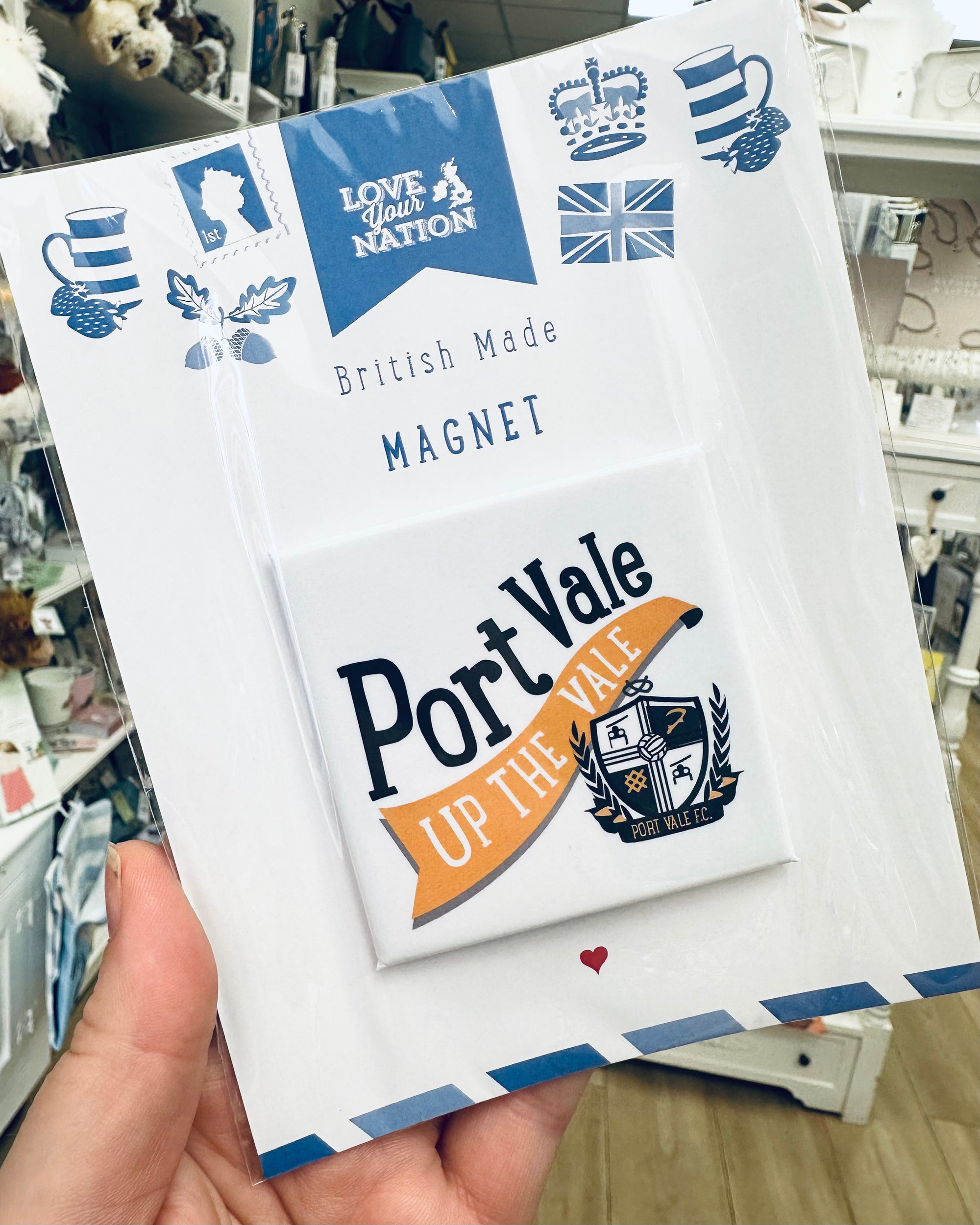 Port Vale - Up the Vale Magnet