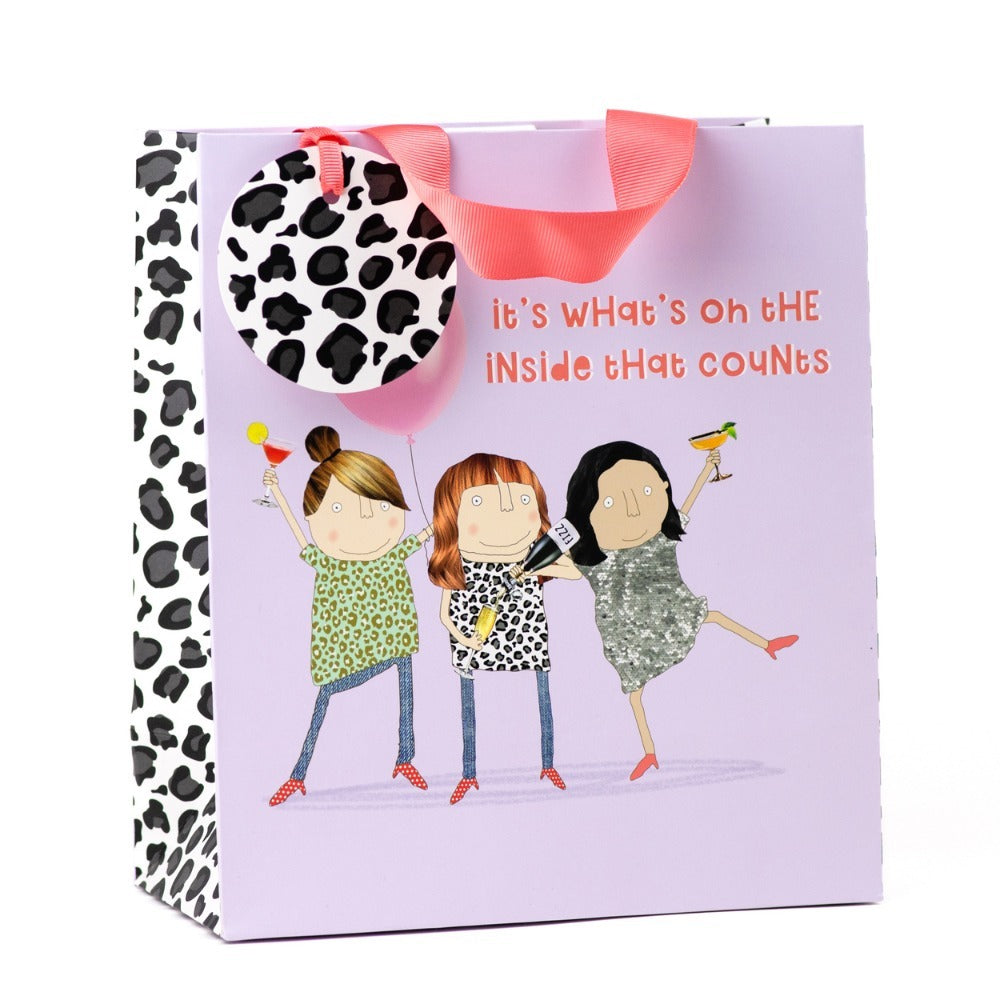 On the Inside - Medium Gift Bag - Rosie Made a Thing