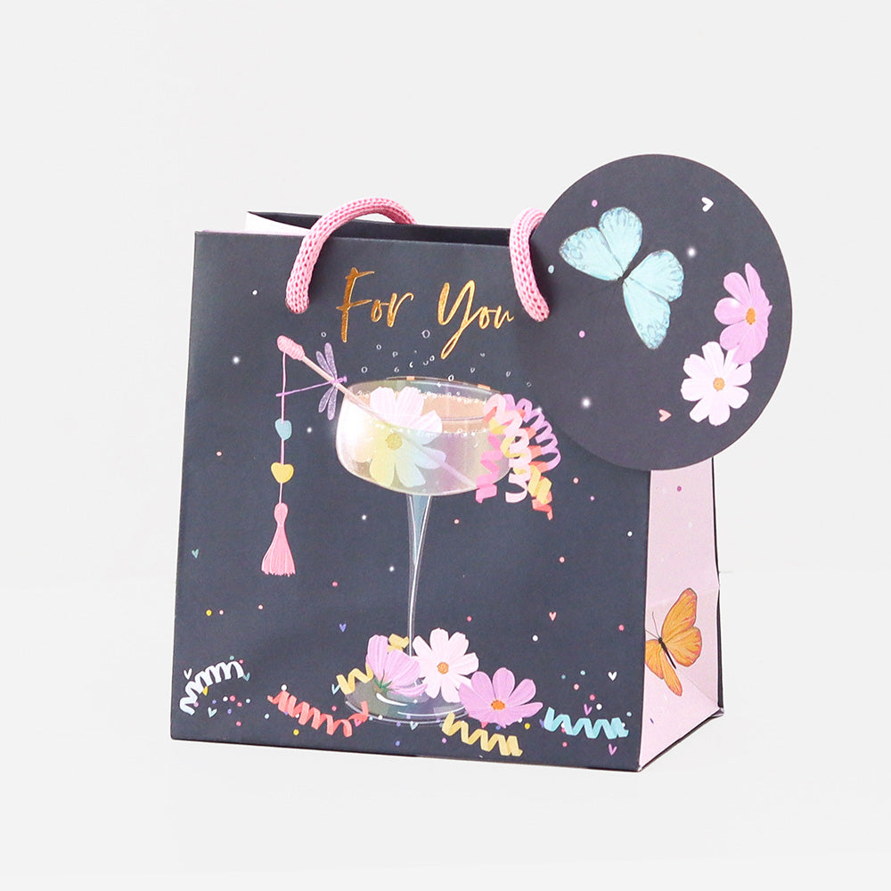 Belly Button Cocktail Small Gift Bag