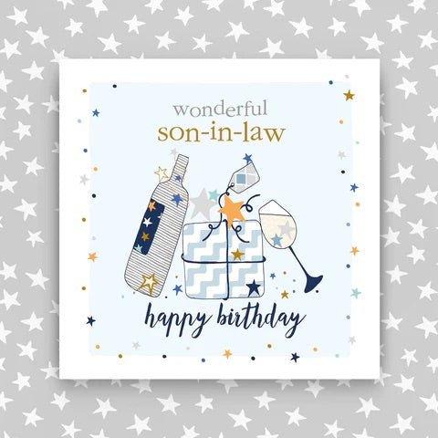 Molly Mae Super Wonderful Son-in-Law Birthday Card
