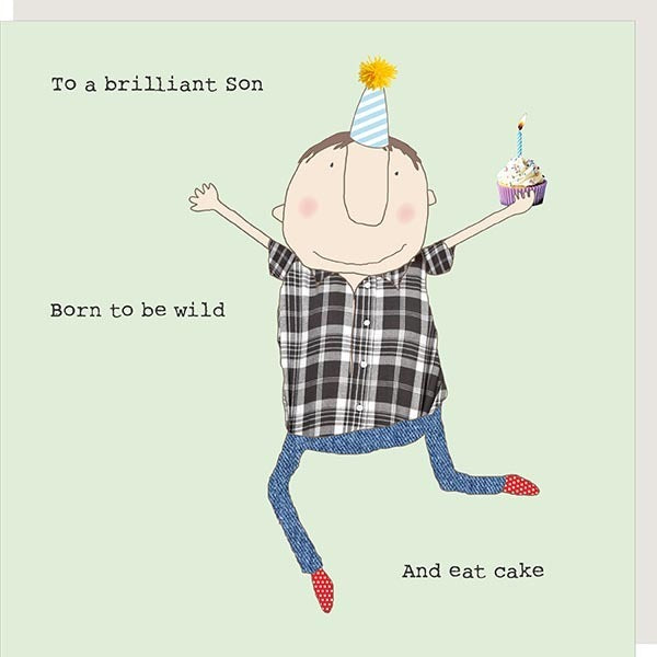 Rosie Made A Thing - Son Wild - Blank Card
