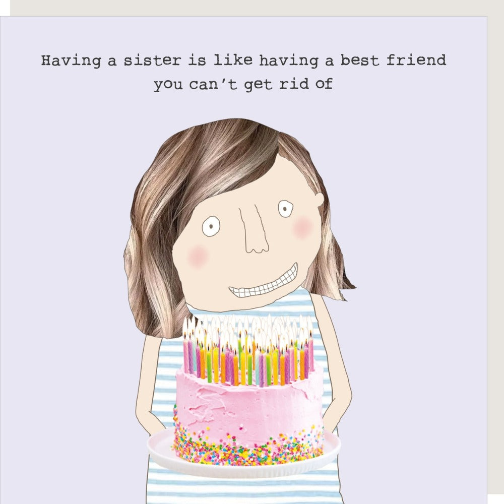 Rosie Made A Thing - Sister Best Friend - Birthday Card