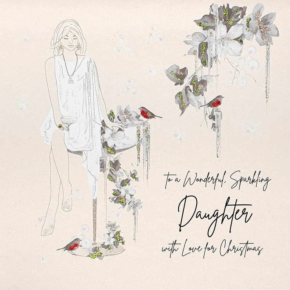 Five Dollar Shake -Sparkling Daughter Christmas Card