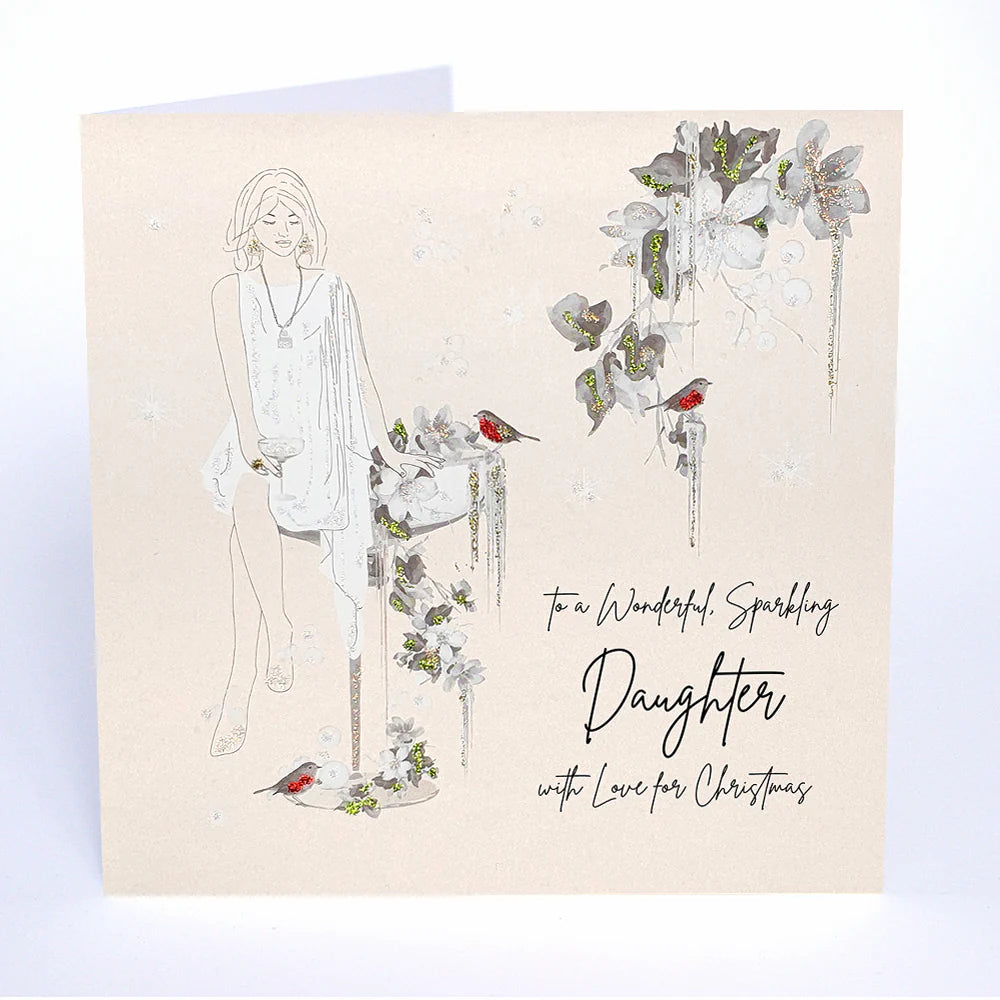Five Dollar Shake -Sparkling Daughter Christmas Card