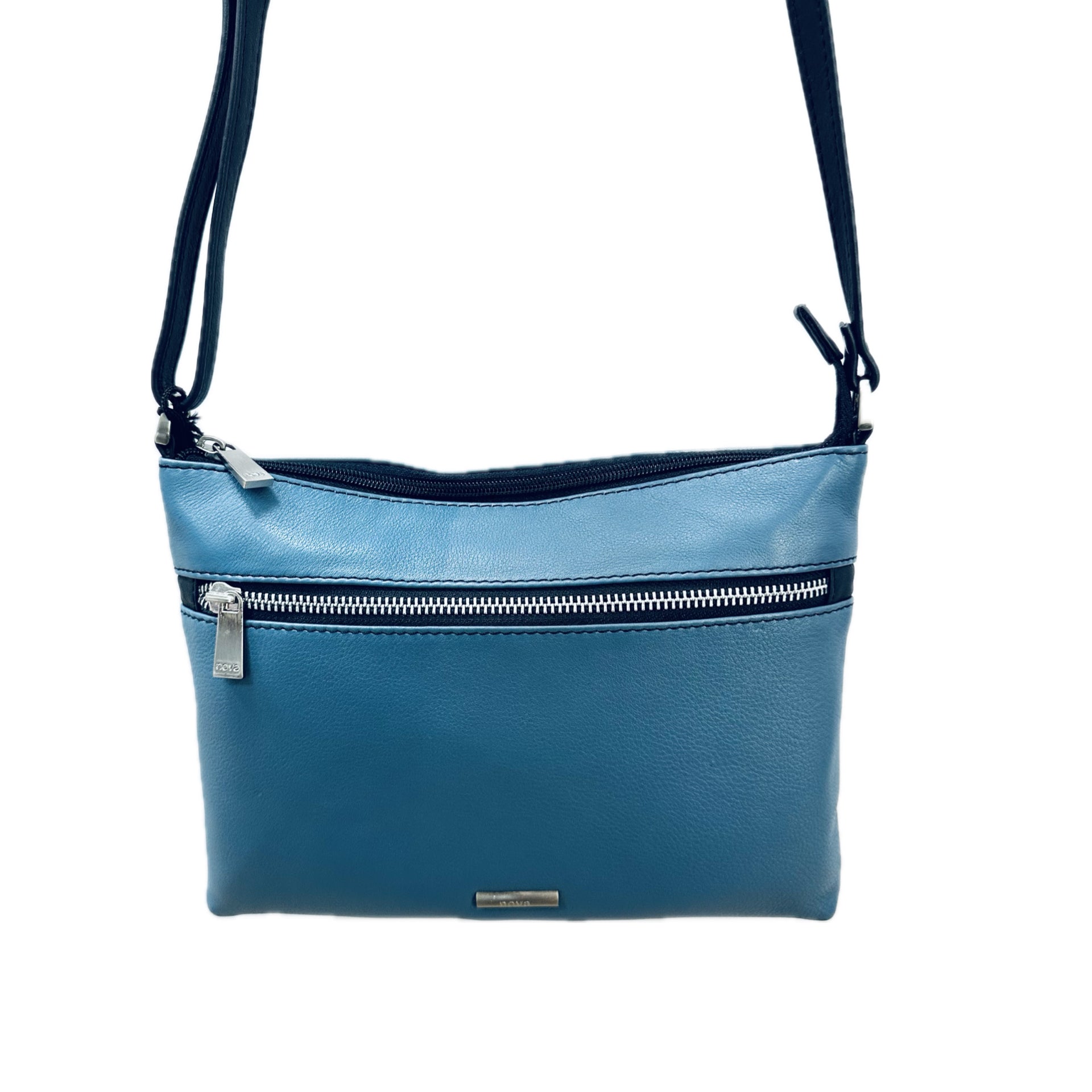 Nova Leathers Crossbody - Blue/Navy (879)