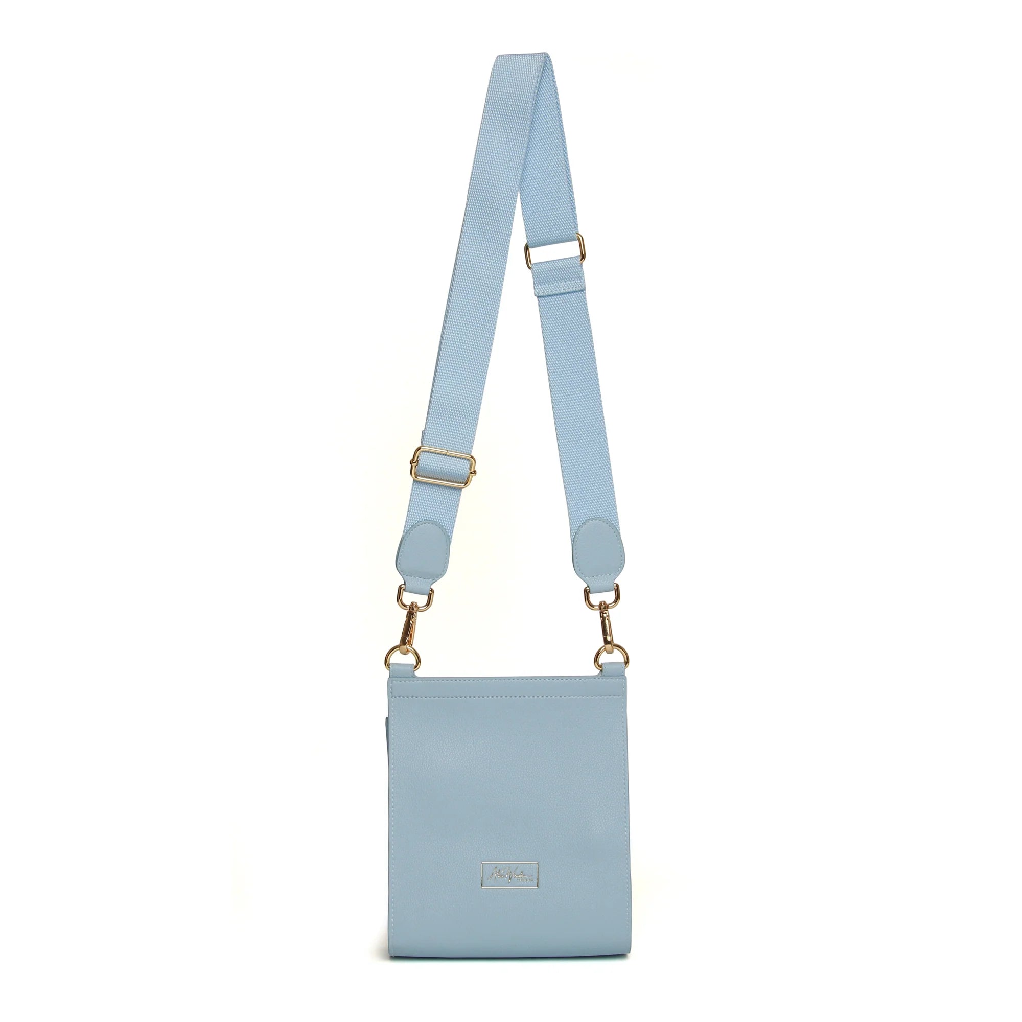 Alice Wheeler Pastel Blue Small Bloomsbury Crossbody Bag