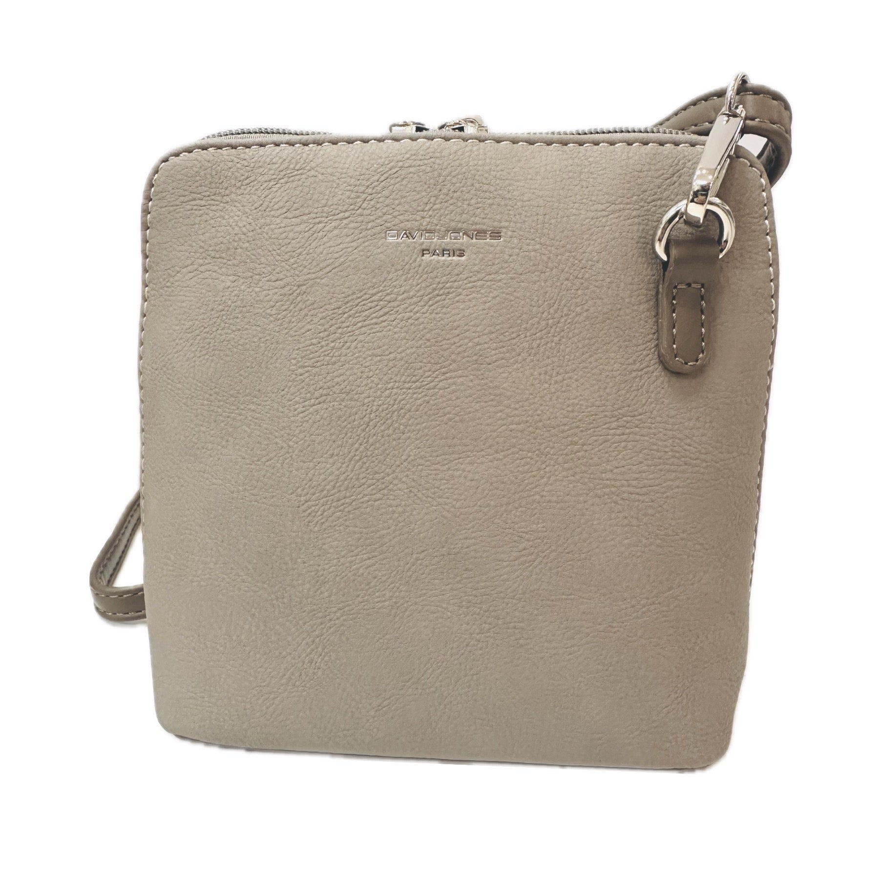 David Jones Minnie Crossbody Handbag - Gravel