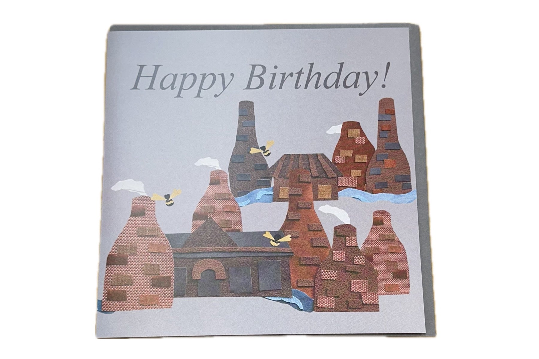 Cushy Paws Stoke Potbank Happy Birthday Card