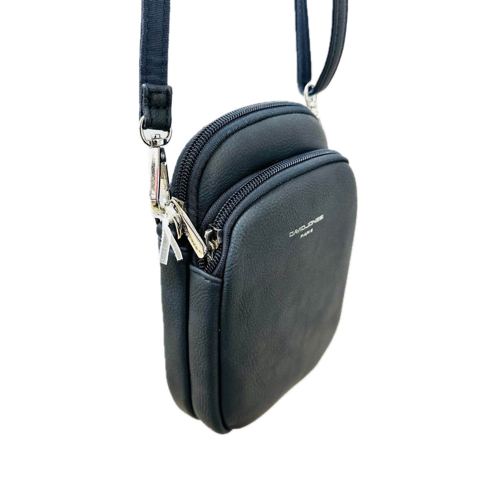 David Jones Brixton Phone Crossbody Bag - Dark Blue