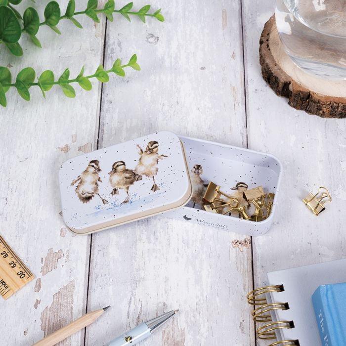 'Puddle Ducks' Duck Mini Tin - Wrendale Designs