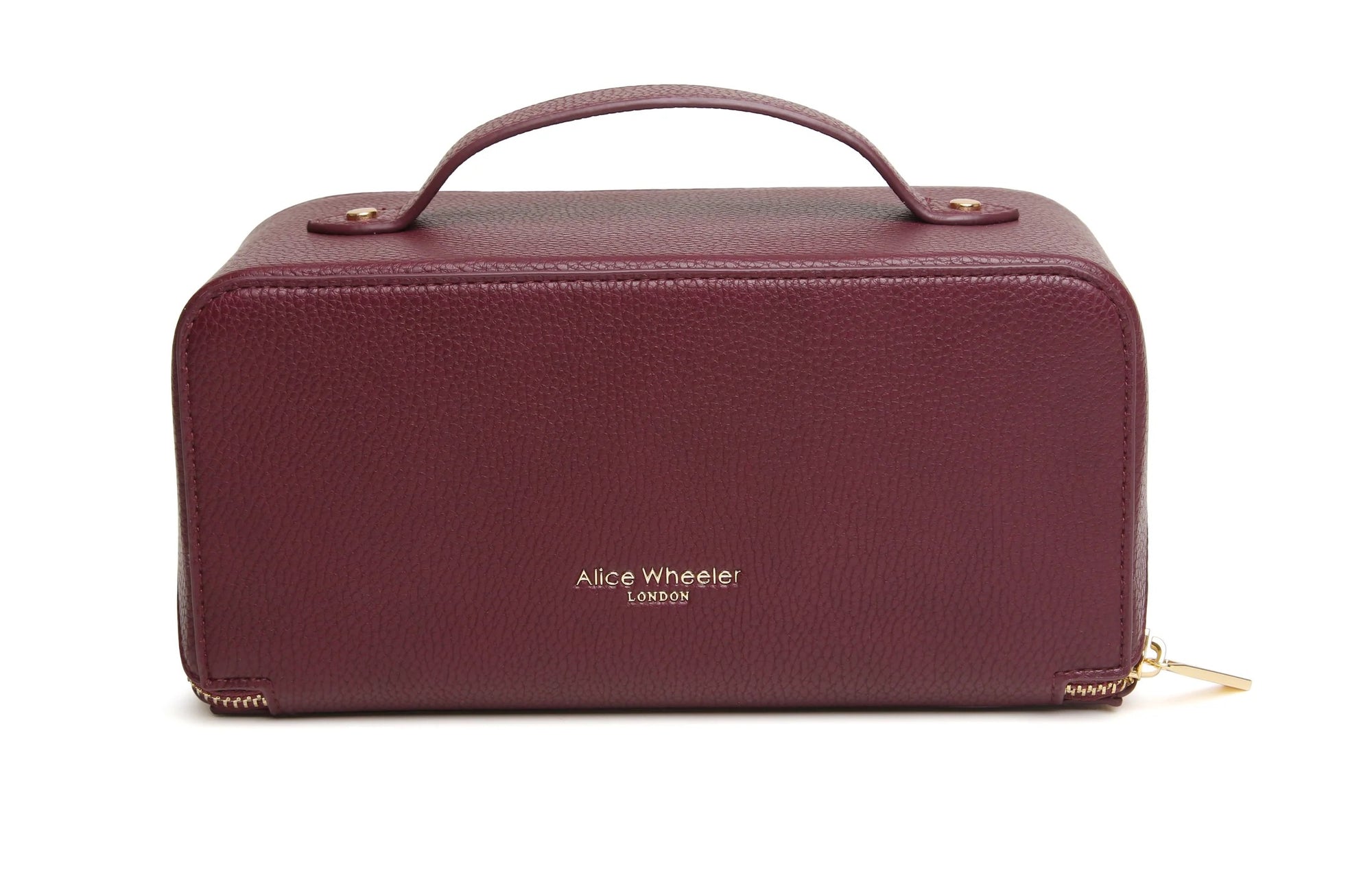 Alice Wheeler Berry Train Beauty Case - Medium