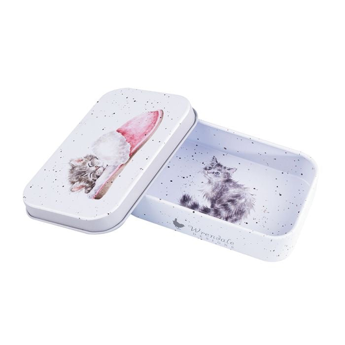 'The Snuggle is Real' Cat Mini Tin - Wrendale Designs