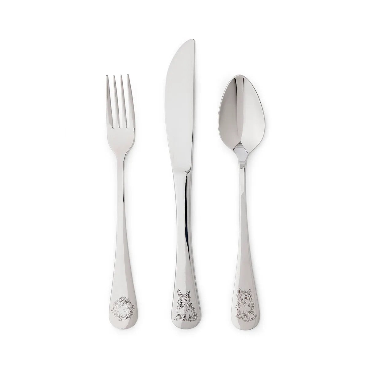 Wrendale - The Little Wren 3 Piece Cutlery Set