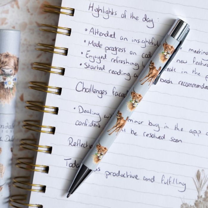'Farmyard Friends' Cow Pen - Wrendale Designs