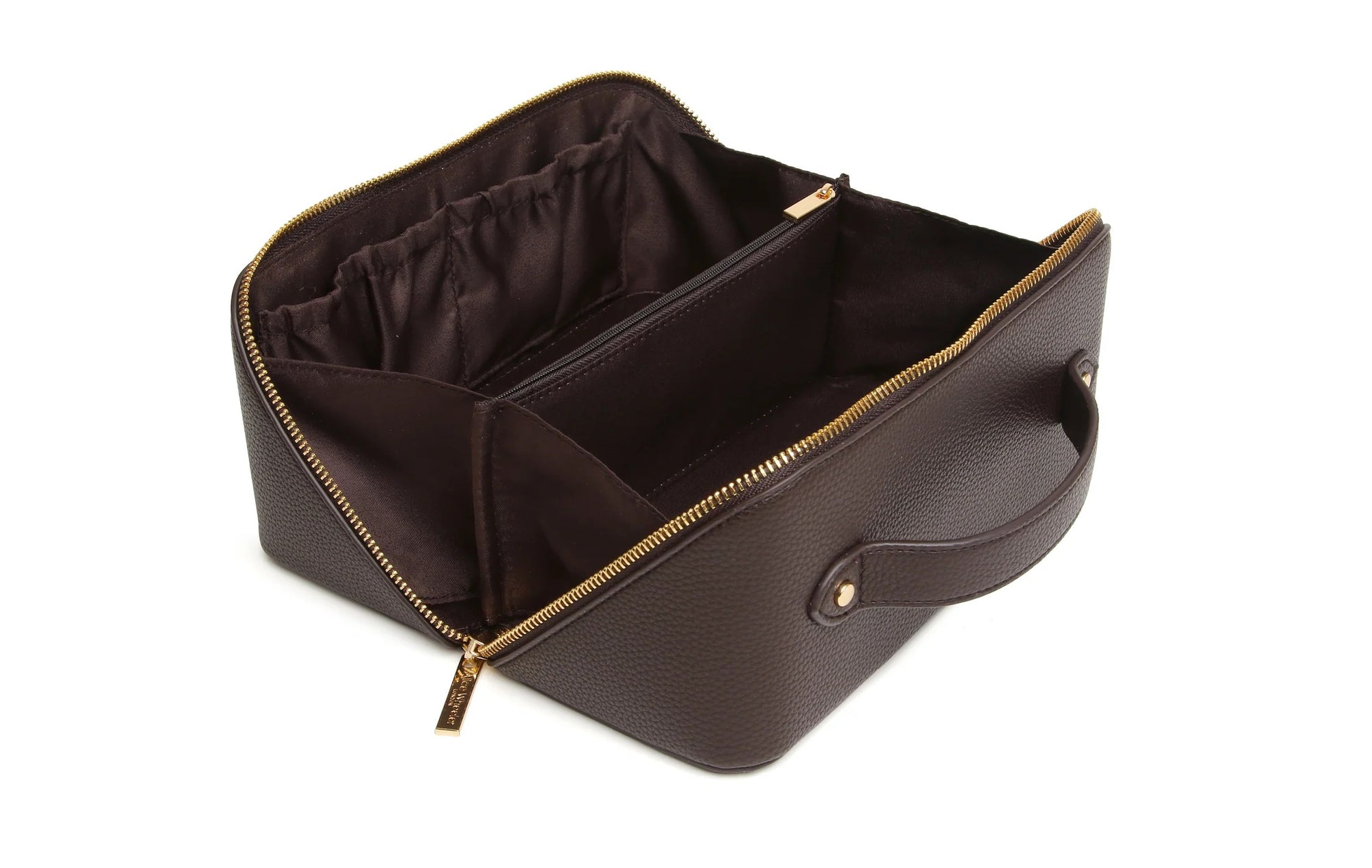 Alice Wheeler Chocolate Train Beauty Case - Medium