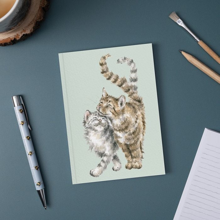 'Feline Good' A6 Cat Notebook - Wrendale Designs