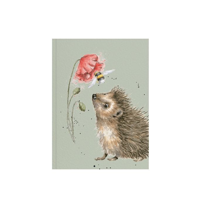 'Busy as a Bee' A6 Hedgehog Notebook - Wrendale Designs