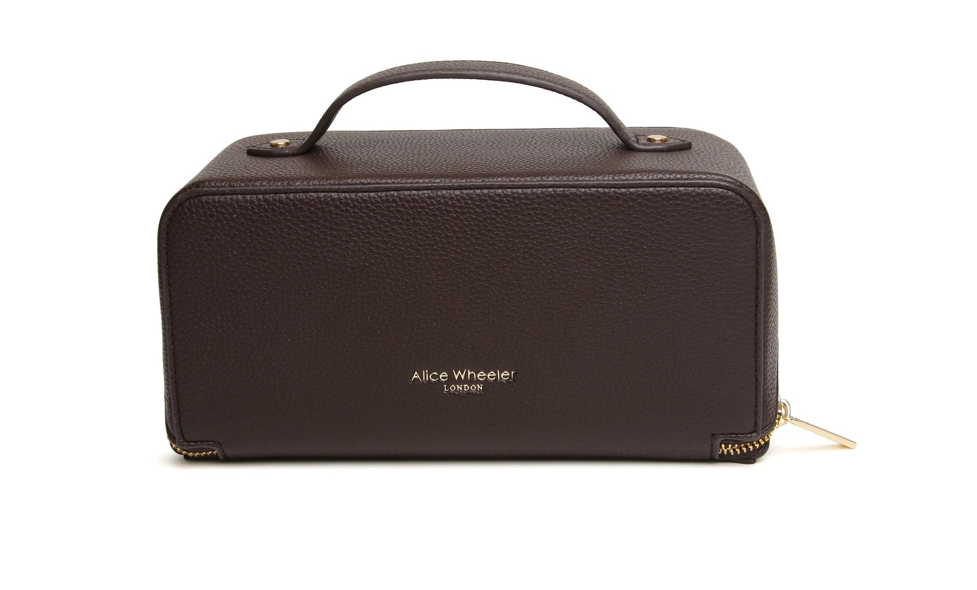 Alice Wheeler Chocolate Train Beauty Case - Medium