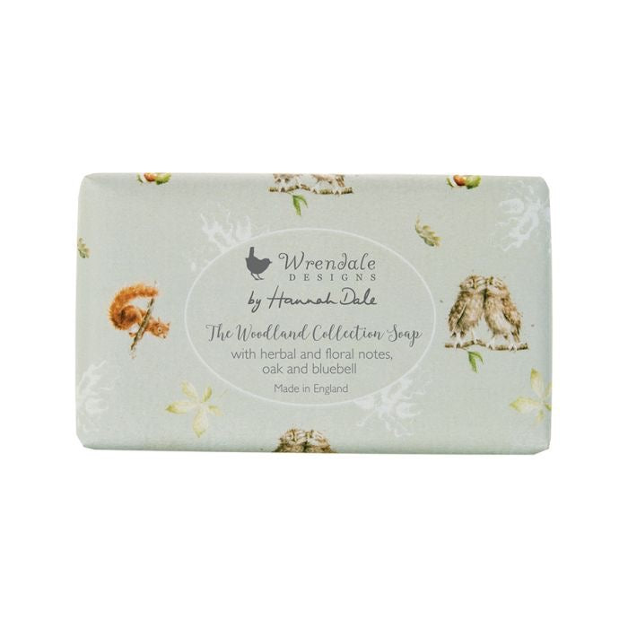 'Woodland' Woodland Animals Soap Bar - Bluebell & Oak - Wrendale Designs