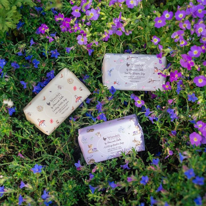 'Country Fields' Animals Soap Bar - Crabapple & Rosewood - Wrendale Designs