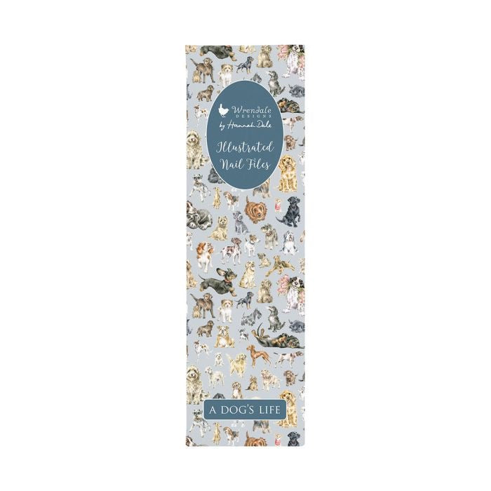 'A Dog's Life' Dog Print Nail Files - Set of 2 - Wrendale Designs