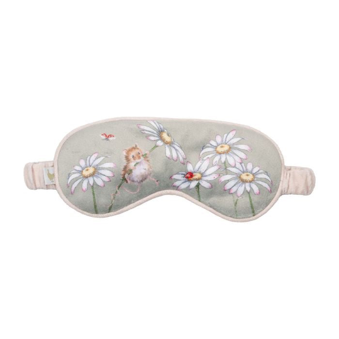 'Garden Friends' Mouse & Garden Animal Luxury Eye Mask - Wrendale Designs